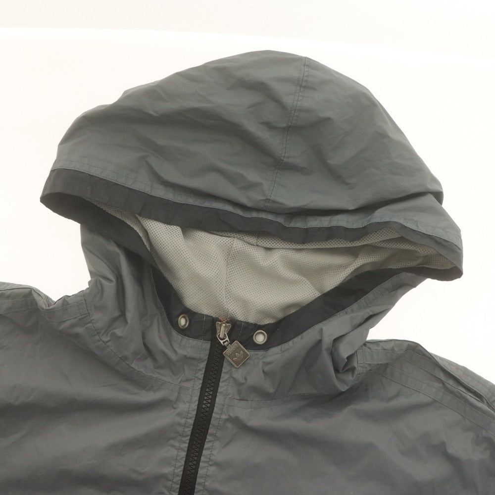 ■ adidas SAFETY アディダス セーフティ ジャケット ウィンドブレーカー 長袖 アウター ナイロン メンズ L ブラック グレー系
