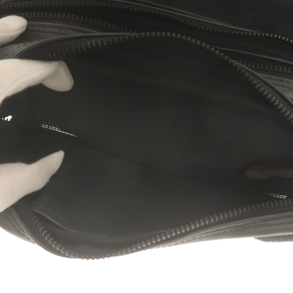 ■ LUGGAGE LABEL ラゲッジレーベル ショルダーバッグ カメラバッグ 鞄 ライナー 赤バッテン クロスボディ 吉田カバン メンズ S ブラック