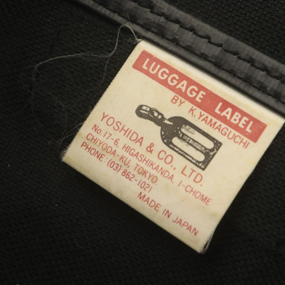 ■ LUGGAGE LABEL ラゲッジレーベル ショルダーバッグ ハンドバッグ 鞄 ライナー 赤バッテン クロスボディ 吉田カバン メンズ ブラック