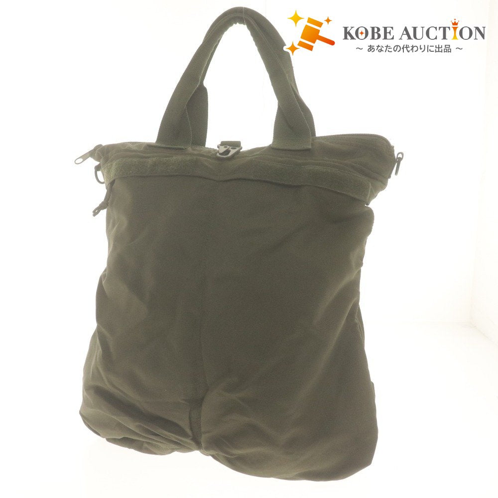 ■ YMCL KY リュックサック ハンドバッグ 鞄 BAG.FLYER’S,HELMET ヘルメットバッグ メンズ カーキ