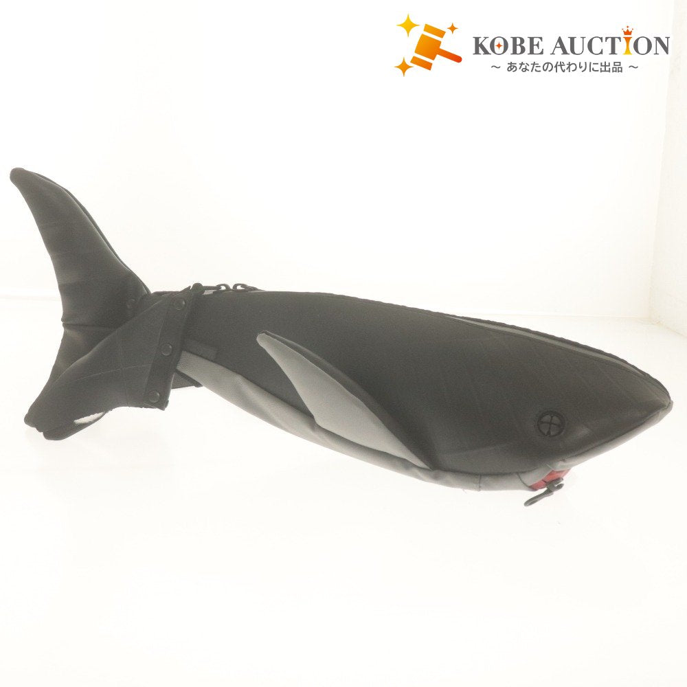 ■ SEAL シール ボディバッグ 鞄 shark サメ タイヤチューブ メンズ ブラック