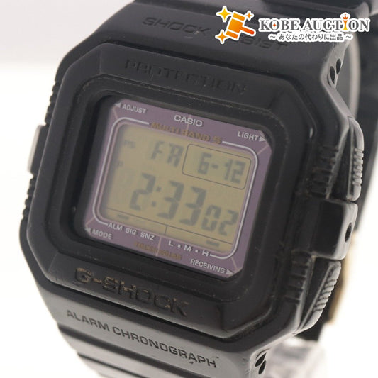 ■ CASIO カシオ G-SHOCK ジーショック GW-5525A 腕時計 25周年モデル 海外モデル タフソーラー メンズ 56.5g ブラック 付属品付き