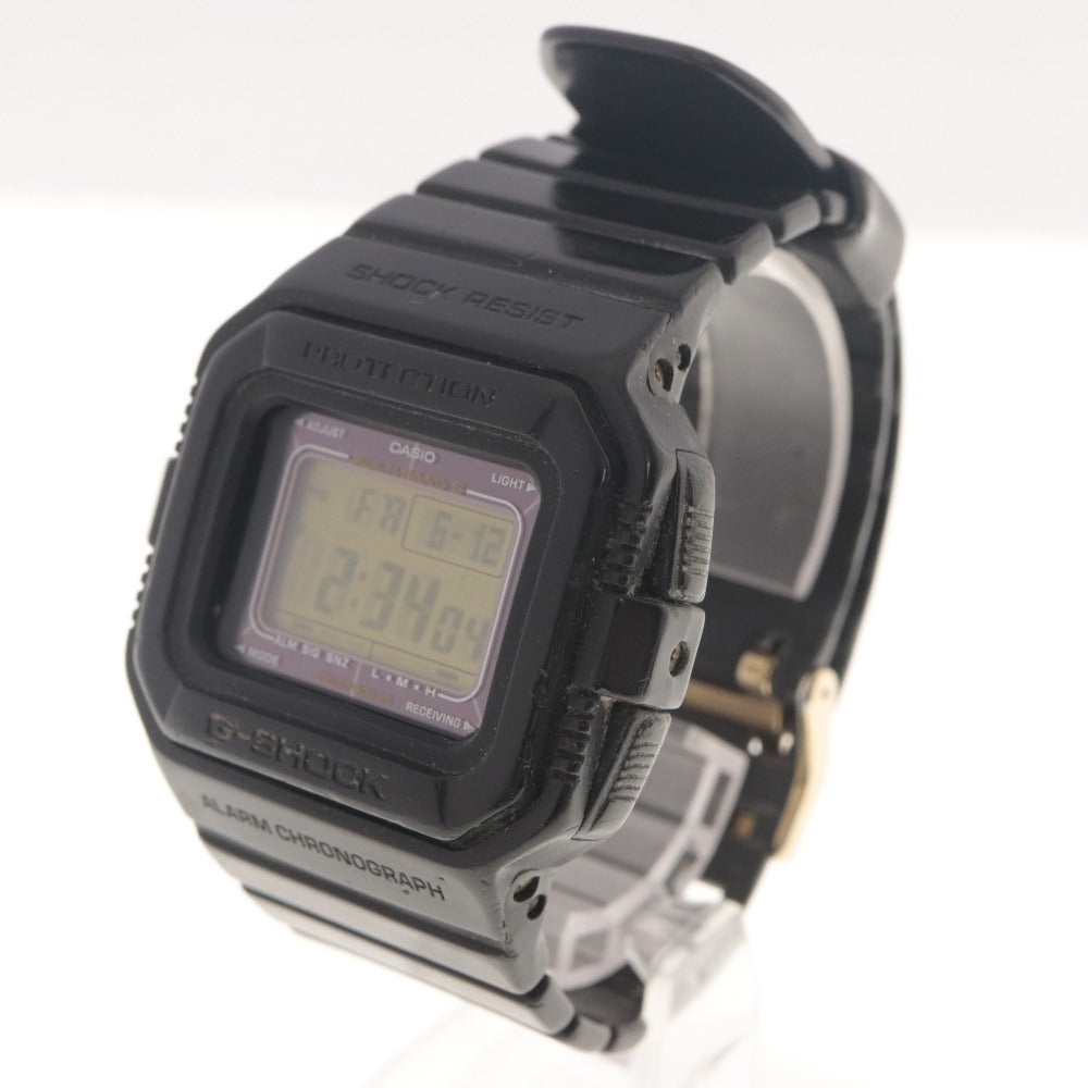 ■ CASIO カシオ G-SHOCK ジーショック GW-5525A 腕時計 25周年モデル 海外モデル タフソーラー メンズ 56.5g ブラック 付属品付き