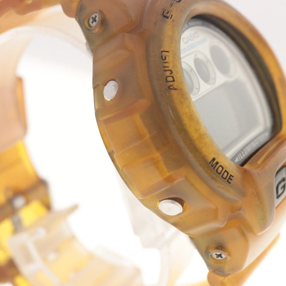 ■ CASIO カシオ G-SHOCK ジーショック DW-6900K 腕時計 第5回イルカクジラ会議 イルクジモデル クォーツ メンズ 68.7g イエロー系