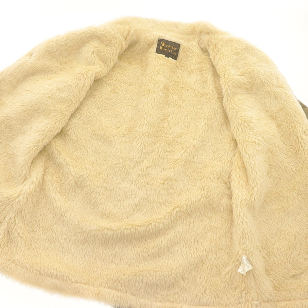 ■ WRANGLER WRANGE COAT ラングラー ランチコート ジャケット 長袖 アウター ボア メンズ L カーキ系