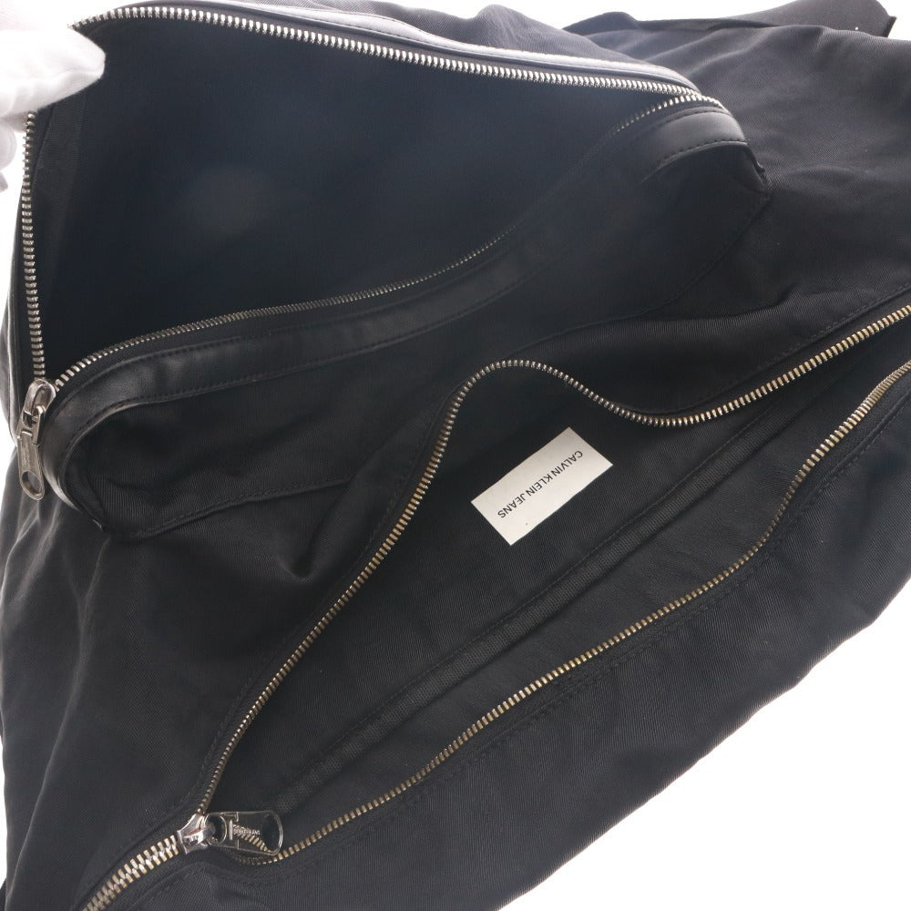 ■ Calvin Klein Jeans カルバンクラインジーンズ ウエストバッグ ボディ 鞄 ショルダー ナイロン メンズ レディース 黒 ブラック