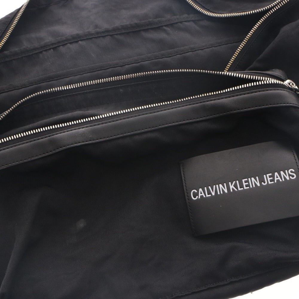 ■ Calvin Klein Jeans カルバンクラインジーンズ ウエストバッグ ボディ 鞄 ショルダー ナイロン メンズ レディース 黒 ブラック
