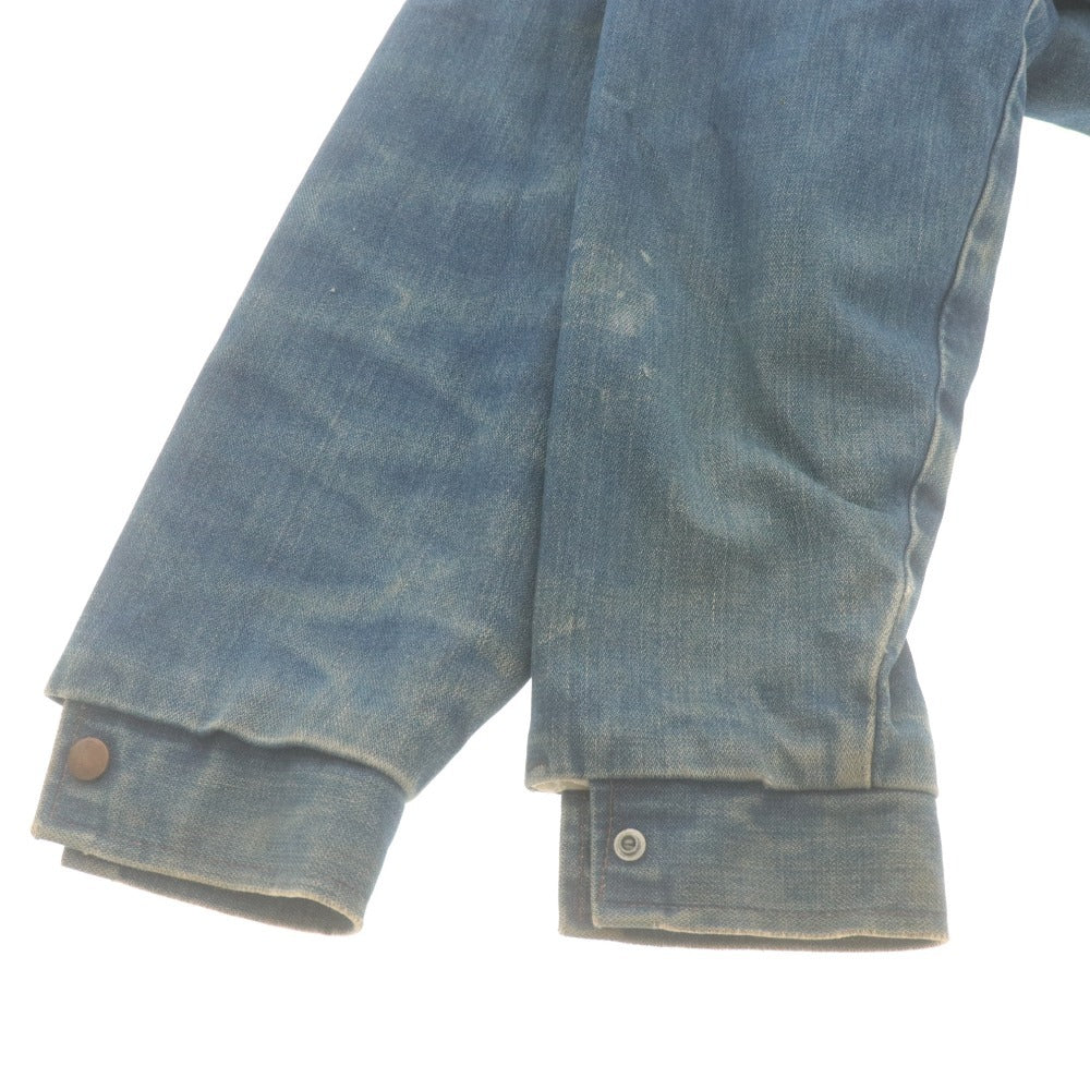 ■ Wrangler ラングラー Gジャン ジャケット 長袖 アウター デニム NO-FAULT DENIMS USA製 ヴィンテージ メンズ 42 ブルー