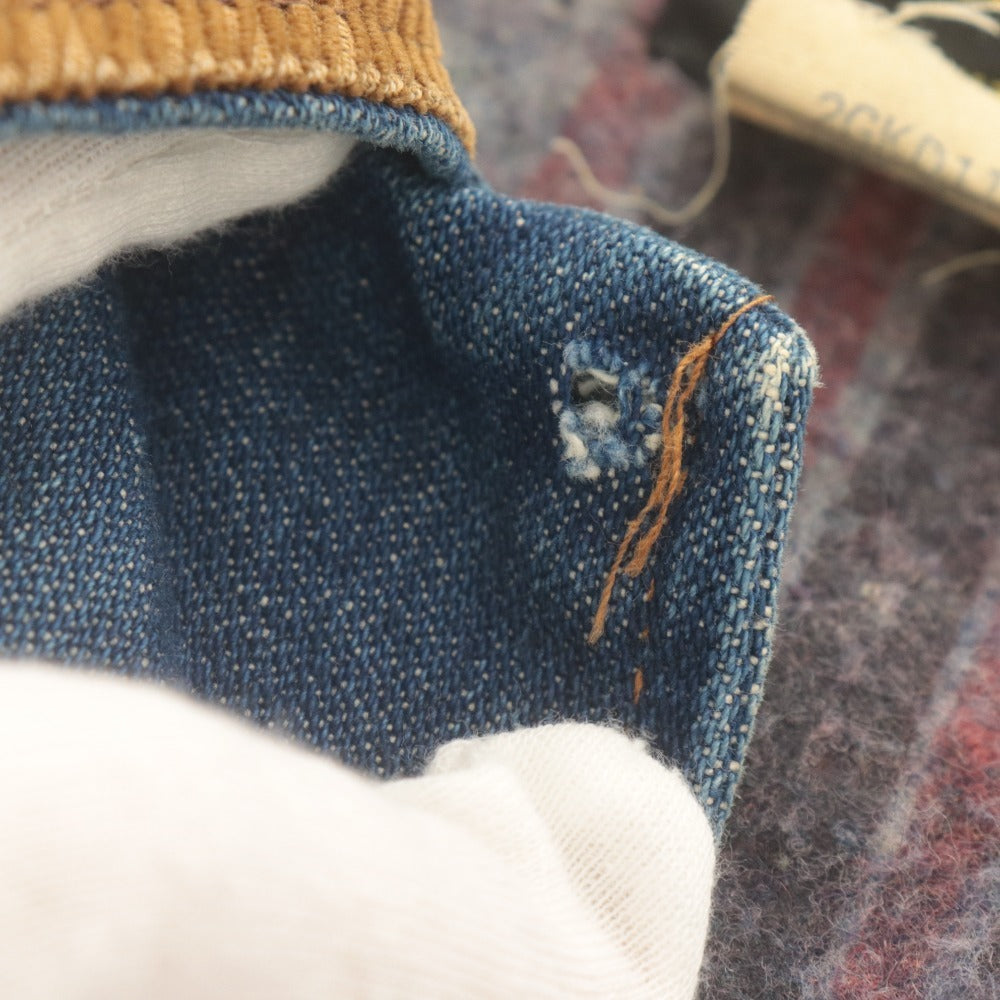 ■ Wrangler ラングラー Gジャン ジャケット 長袖 アウター デニム NO-FAULT DENIMS USA製 ヴィンテージ メンズ 42 ブルー