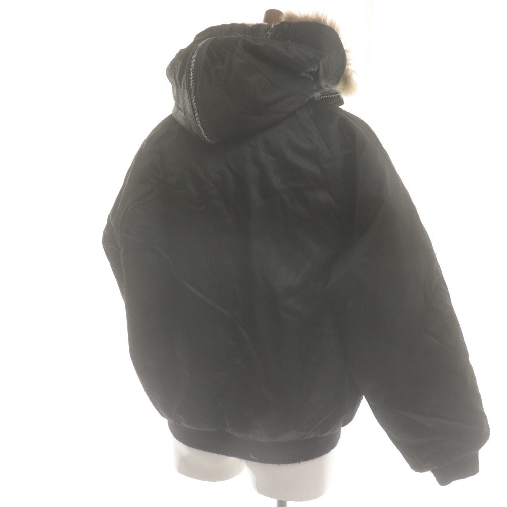 ■ I.SPIEWAK&SONS スピワック ブルゾン フライングジャケット 長袖 アウター ATTACHED HOOD N-2B タイタンクロス メンズ 40 ブラック