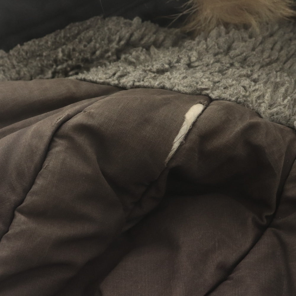 ■ I.SPIEWAK&SONS スピワック ブルゾン フライングジャケット 長袖 アウター ATTACHED HOOD N-2B タイタンクロス メンズ 40 ブラック