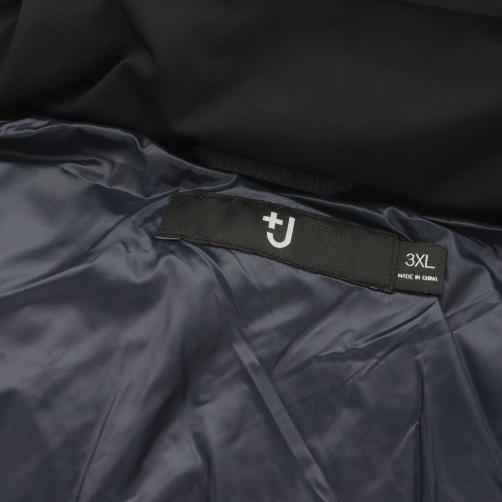 ■ UNIQLO ＋J ユニクロ ジルサンダー ジャケット 長袖 アウター ダウンオーバーサイズパーカー メンズ 3XL ネイビー タグ付き 未使用