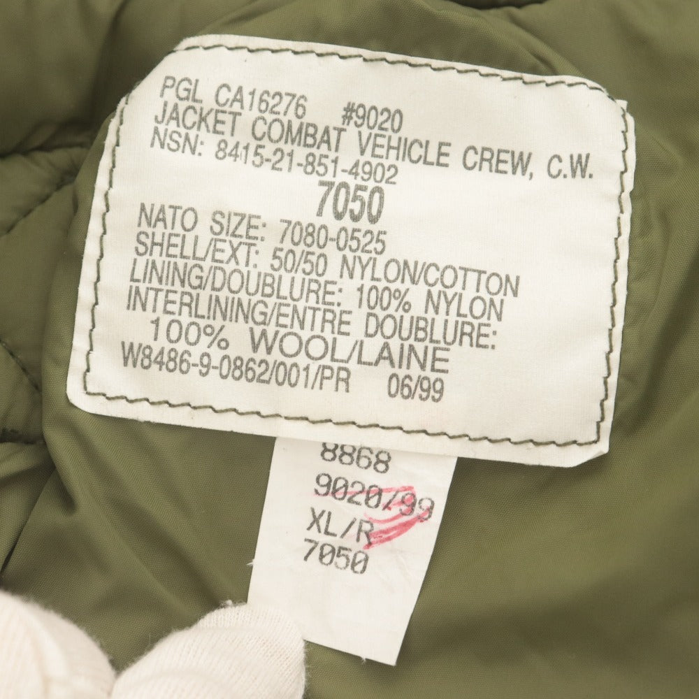 ■ カナダ軍 ジャケット 長袖 アウター タンカースジャケット CVC ジャケット メンズ XL カーキ