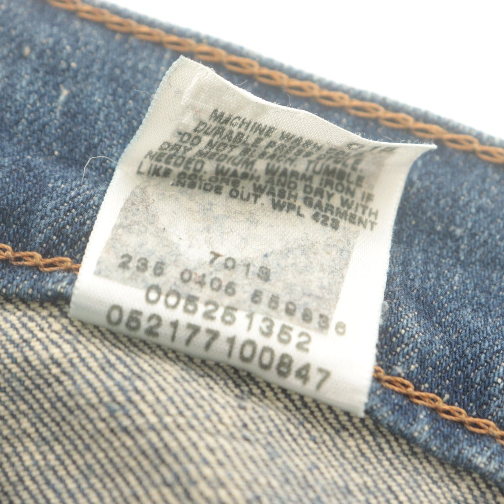 ■ Levi's PREMIUM リーバイス ジーンズ パンツ ボトムス スキニー ローライズ ブーツカット ボタンフライ メンズ W34 L32 ブルー
