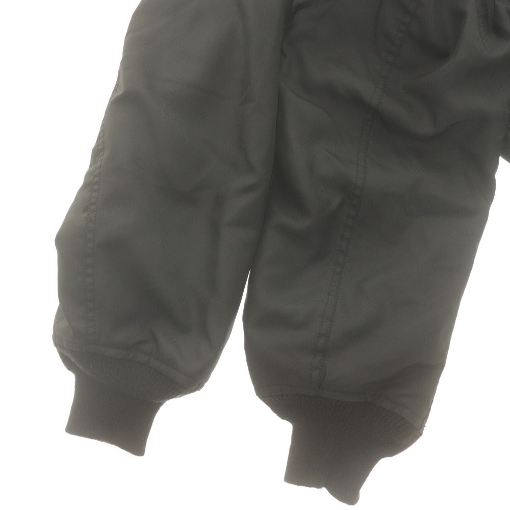 ■ US ARMY USAF フライトジャケット ブルゾン CWU-45/P アウター SCOVILLジップ メンズ XL ブラック