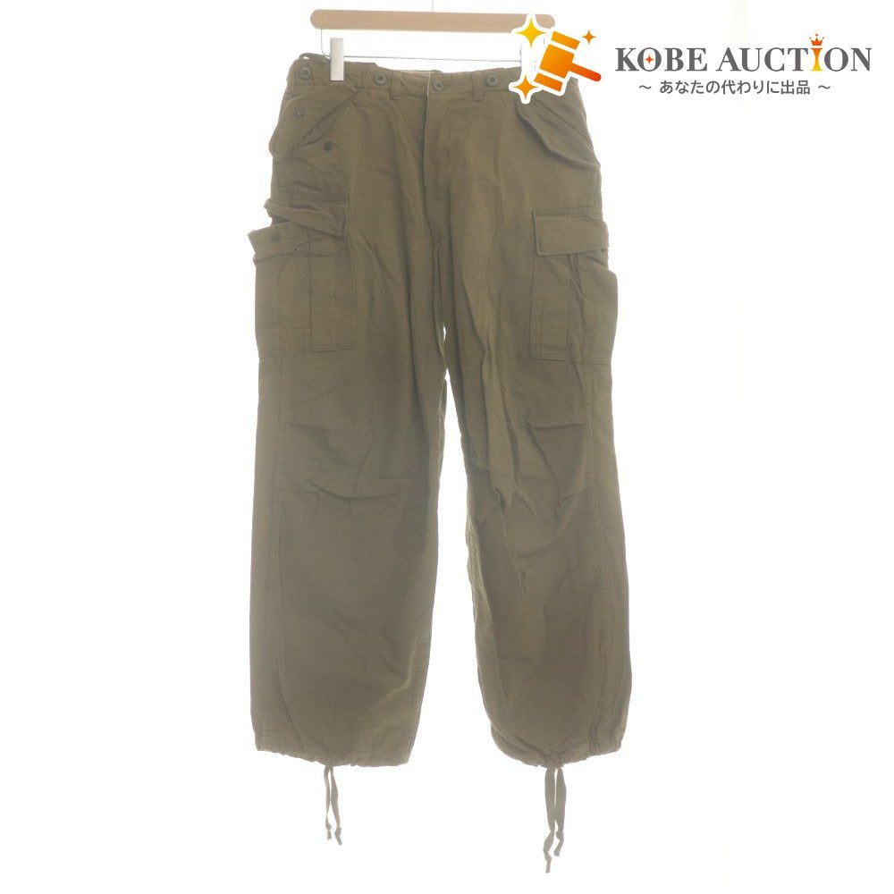 ■ HOPE MANUFACTURING INC. パンツ ボトムス USA製 TROUSERS SHELL FIELD M-1951 メンズ M カーキ