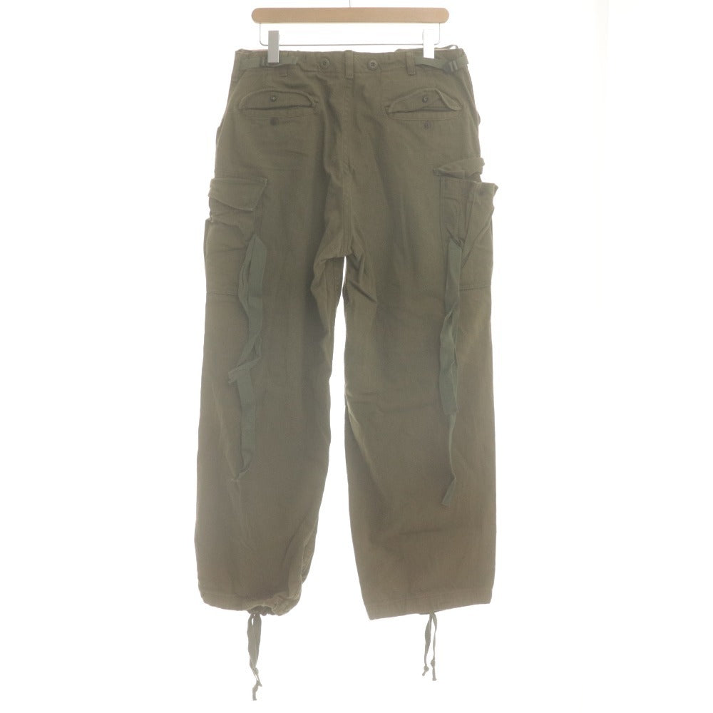 ■ HOPE MANUFACTURING INC. パンツ ボトムス USA製 TROUSERS SHELL FIELD M-1951 メンズ M カーキ