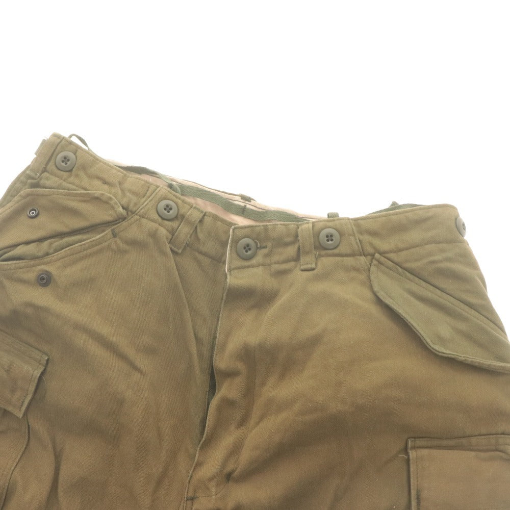 ■ HOPE MANUFACTURING INC. パンツ ボトムス USA製 TROUSERS SHELL FIELD M-1951 メンズ M カーキ