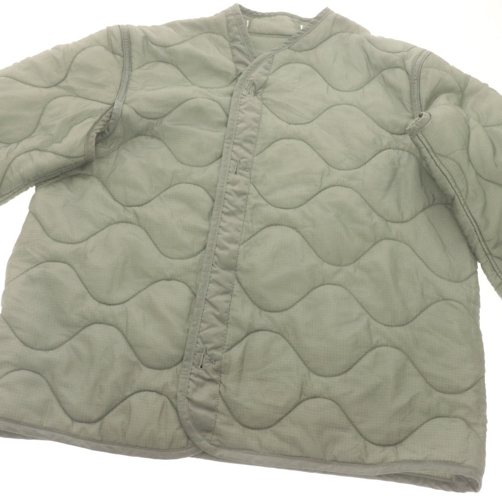 ■ AMERICAN APPAREL,INC. キルティングライナー アウター M-65 フィールドジャケット用 ナイロン メンズ M カーキ