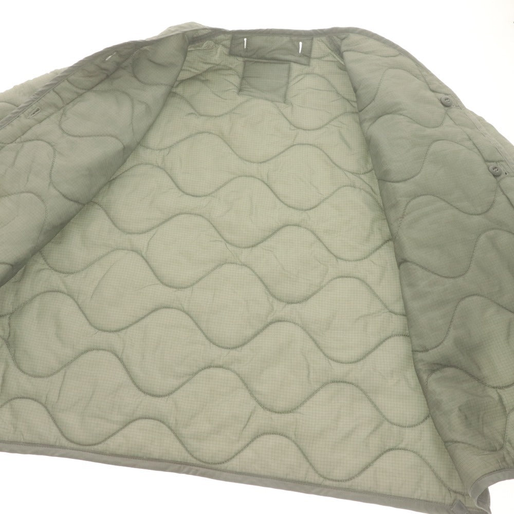 ■ AMERICAN APPAREL,INC. キルティングライナー アウター M-65 フィールドジャケット用 ナイロン メンズ M カーキ
