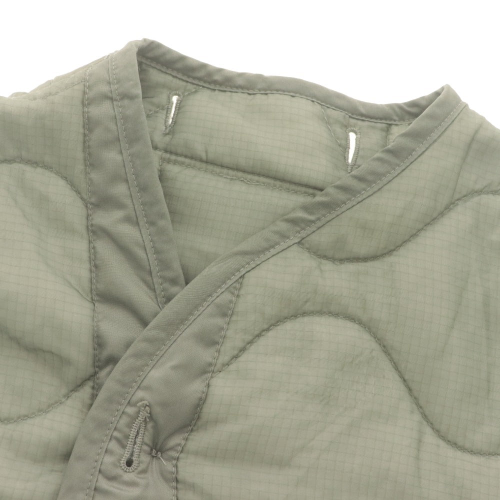 ■ AMERICAN APPAREL,INC. キルティングライナー アウター M-65 フィールドジャケット用 ナイロン メンズ M カーキ