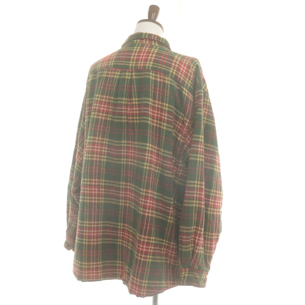 ■ Abercrombie & Fitch アバクロンビー＆フィッチ ジャケット アウター チェック 内側キルティング ビンテージ メンズ L マルチカラー