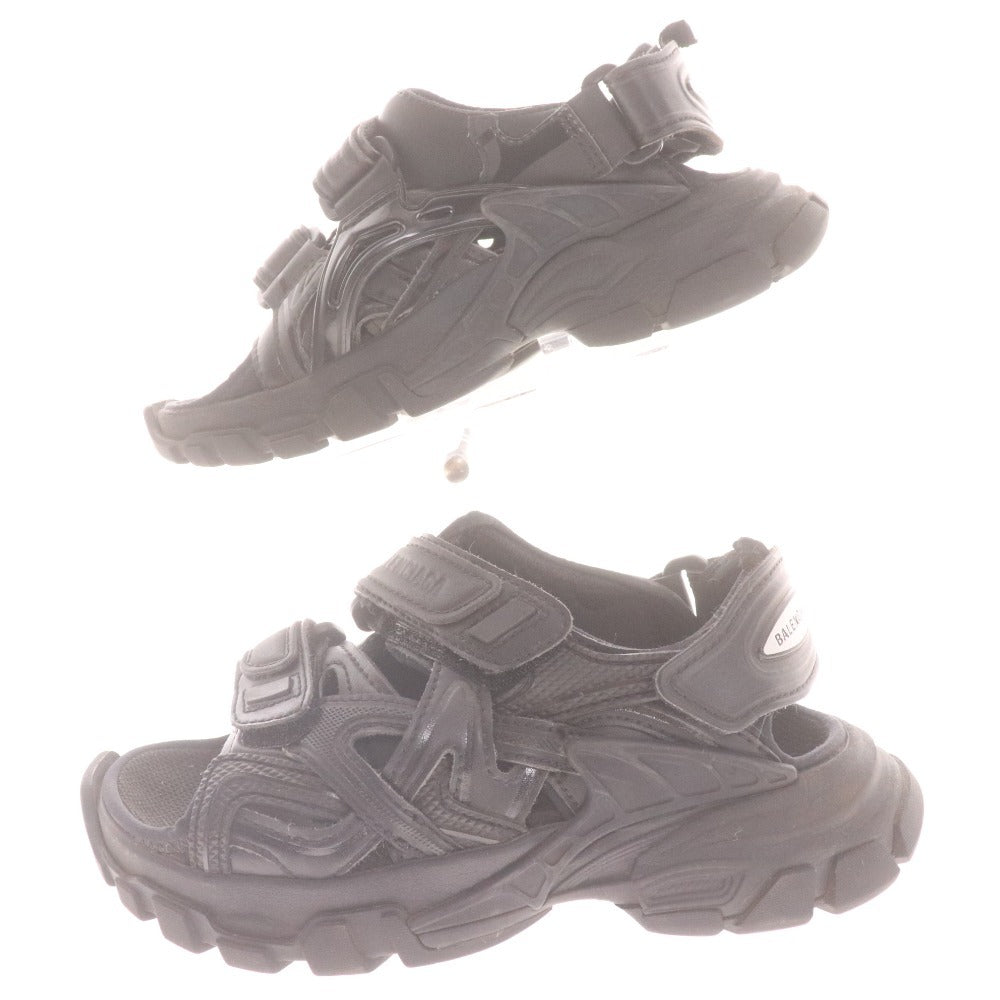 ■ バレンシアガ サンダル シューズ 靴 マジックテープ スポーティ キッズ 18cm ブラック