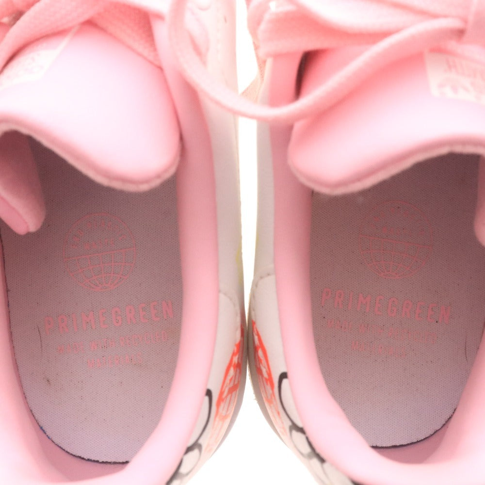 ■ アディダス スニーカー シューズ FX5680 靴 スタンスミス 手書き風グラフィック レディース 22.5cm ホワイト ピンク