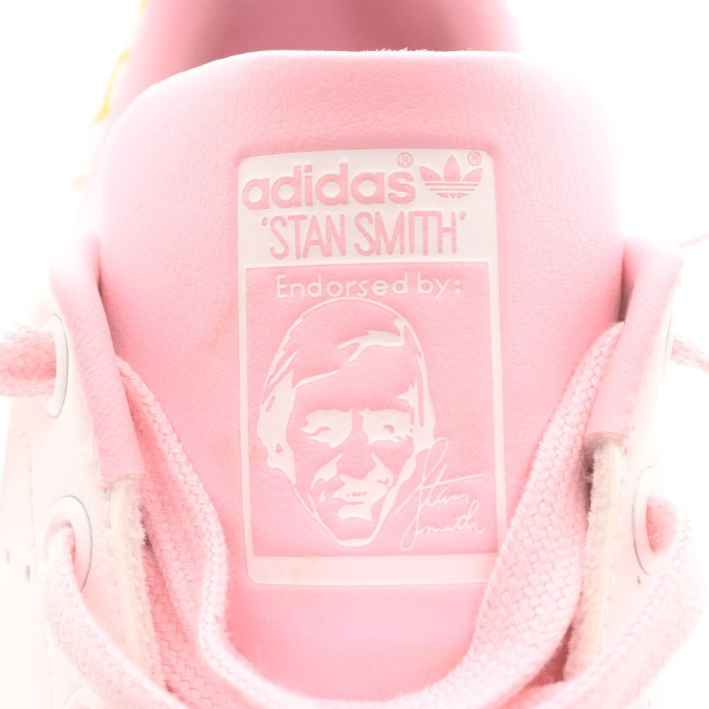 ■ アディダス スニーカー シューズ FX5680 靴 スタンスミス 手書き風グラフィック レディース 22.5cm ホワイト ピンク