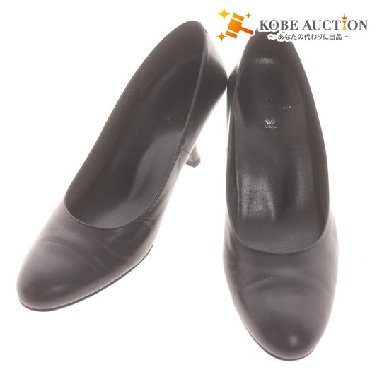 ■ ワコール パンプス ハイヒール 靴 サクセスウォーク レディース 24 1/2 ブラック 箱付き