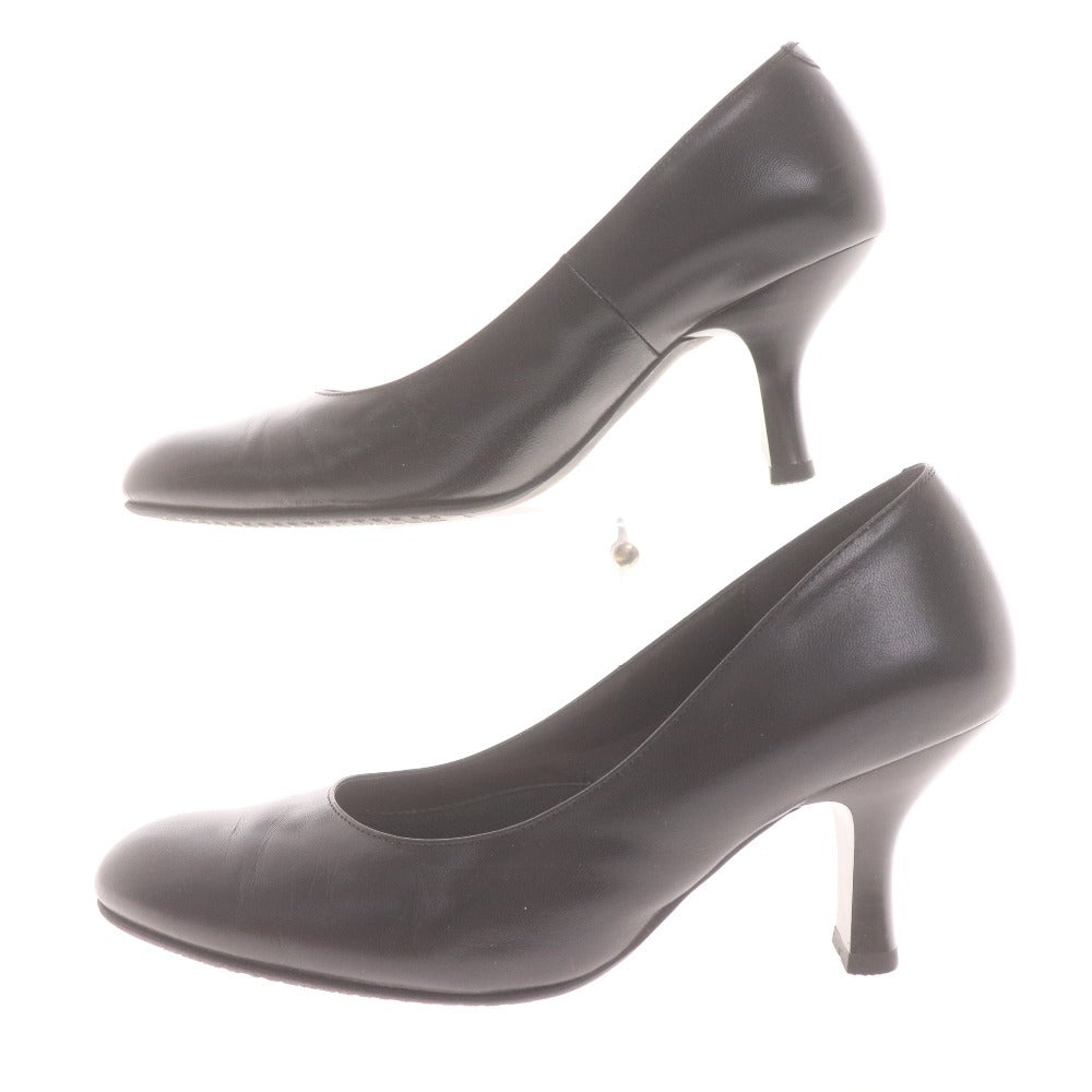 ■ ワコール パンプス ハイヒール 靴 サクセスウォーク レディース 24 1/2 ブラック 箱付き
