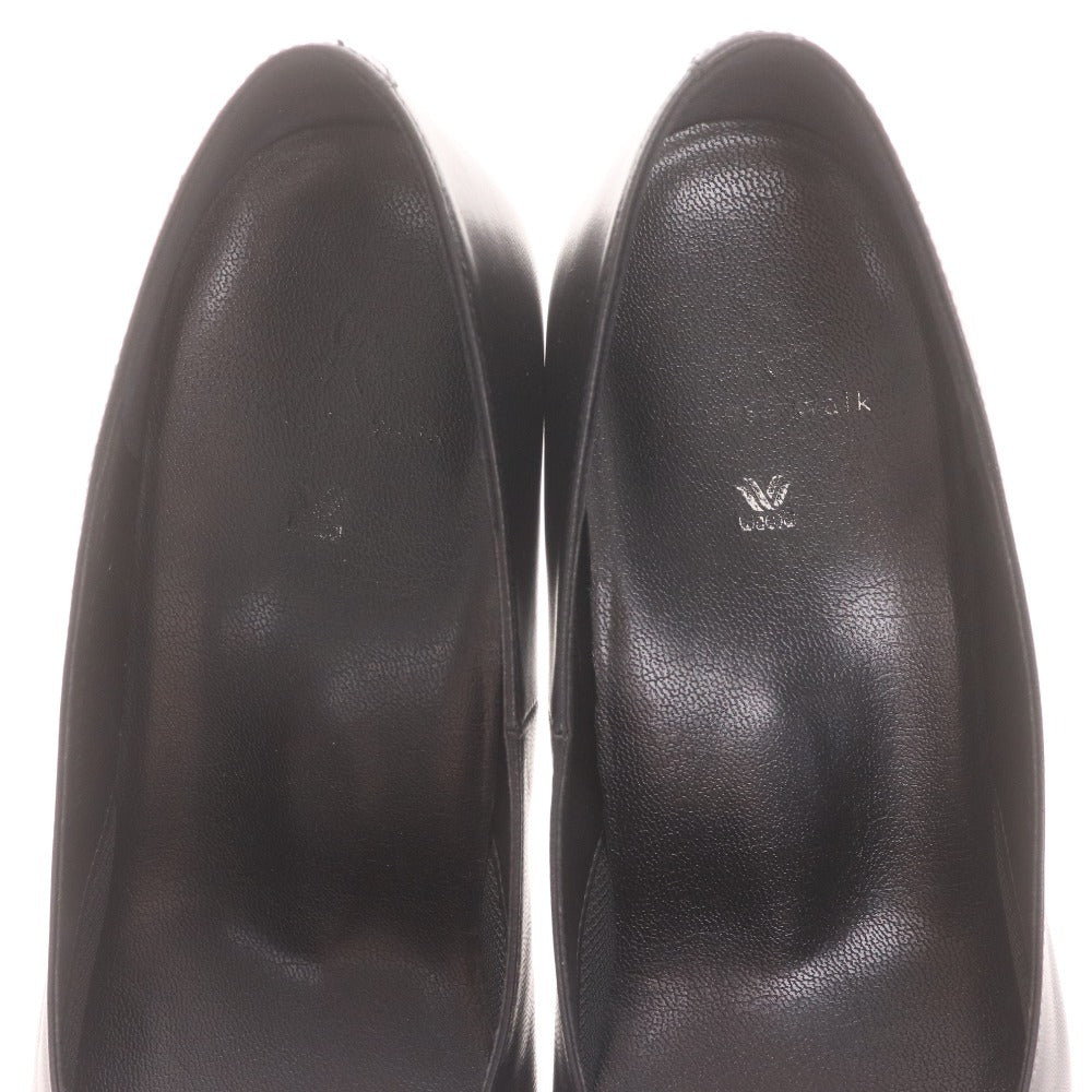 ■ ワコール パンプス ハイヒール 靴 サクセスウォーク レディース 24 1/2 ブラック 箱付き