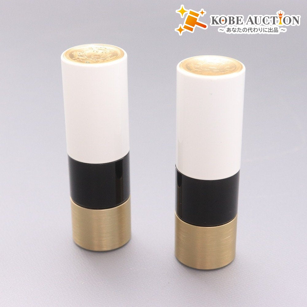 ■ エルメス コスメ リップスティック 口紅 2点セット まとめ売り ルージュ ア レーヴル サティネ 36