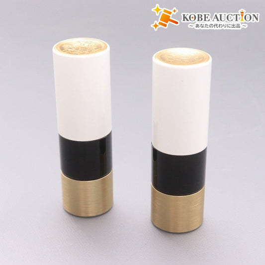 ■ エルメス コスメ リップスティック 口紅 2点セット まとめ売り ルージュ ア レーヴル サティネ 36