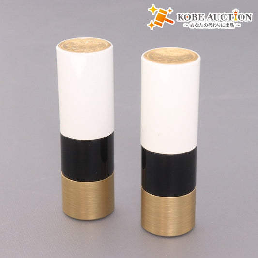 ■ エルメス コスメ リップスティック 口紅 2点セット まとめ売り ルージュ ア レーヴル サティネ 42