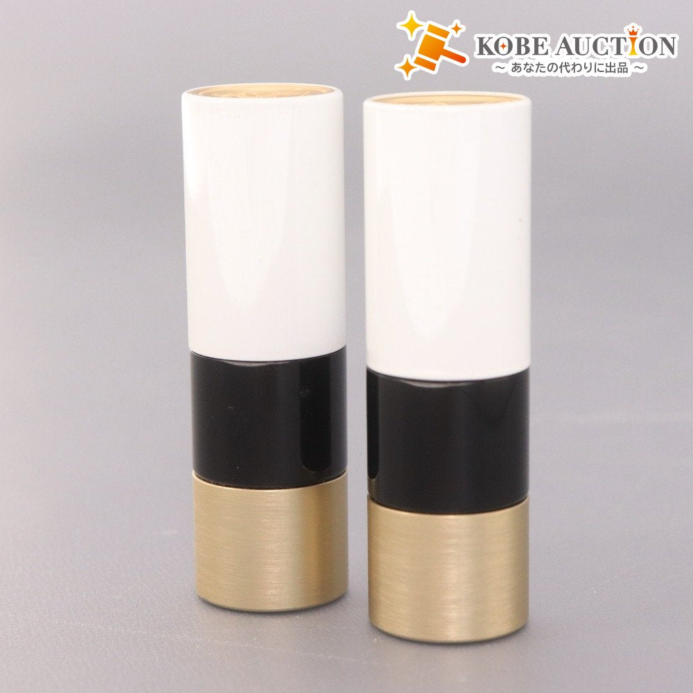 ■ エルメス コスメ リップスティック 口紅 2点セット まとめ売り ルージュ ア レーヴル サティネ 64