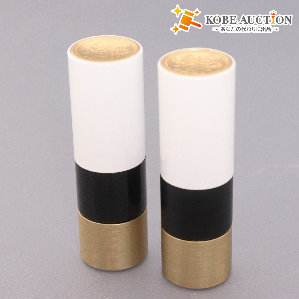 ■ エルメス コスメ リップスティック 口紅 2点セット まとめ売り ルージュ ア レーヴル サティネ マット 33