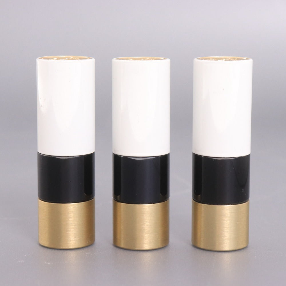 ■ Hermès Cosmetics Lipstick 3-Piece Set (Bulk Sale) Rouge à Lèvres Satine 50