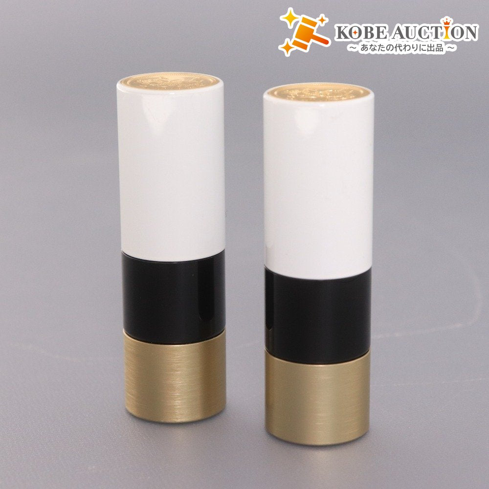 ■ エルメス コスメ リップスティック 口紅 2点セット まとめ売り ルージュ ア レーヴル サティネ 59