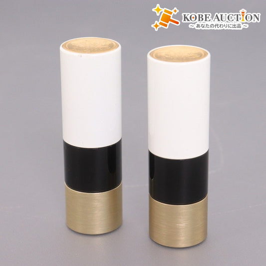 ■ エルメス コスメ リップスティック 口紅 2点セット まとめ売り ルージュ ア レーヴル サティネ 21