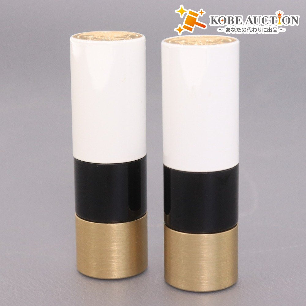 ■ エルメス コスメ リップスティック 口紅 2点セット まとめ売り ルージュ ア レーヴル サティネ 21