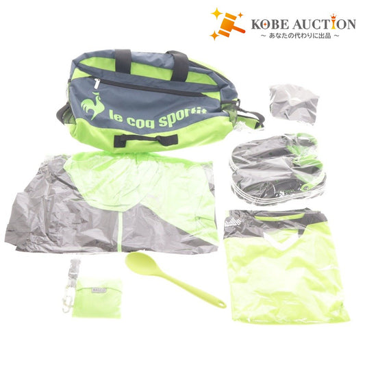 ■ アディダス プーマ ルコックスポルティフ 他 スポーツ用品 8点セット まとめ売り 帽子 バッグ トップス サンダル 等 未使用