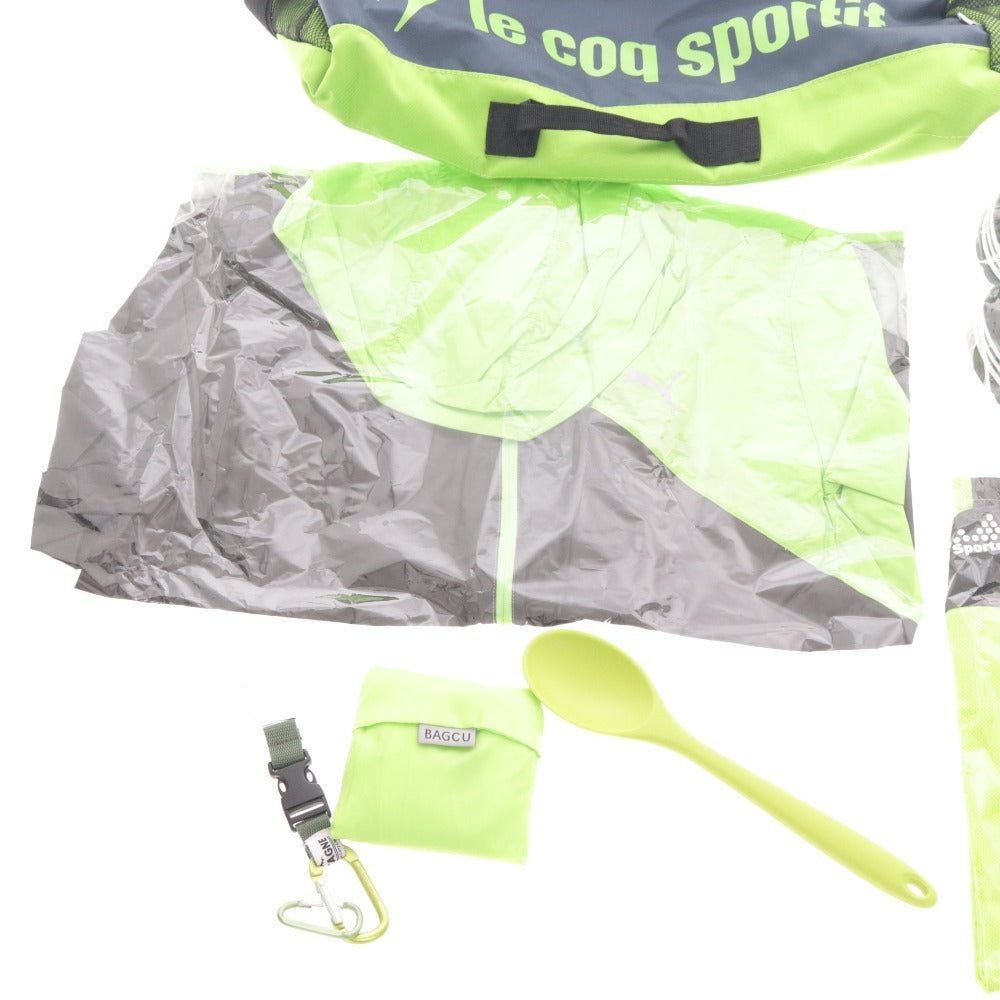 ■ アディダス プーマ ルコックスポルティフ 他 スポーツ用品 8点セット まとめ売り 帽子 バッグ トップス サンダル 等 未使用