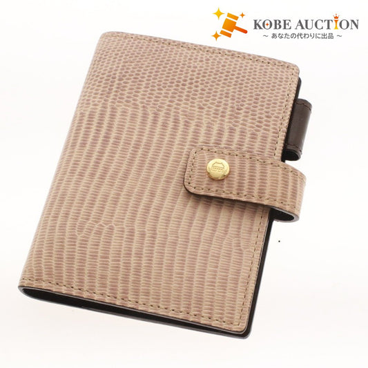 ■ アシュフォード ASHFORD システム手帳 ネオフィナード M5 レザー レディース ベージュ