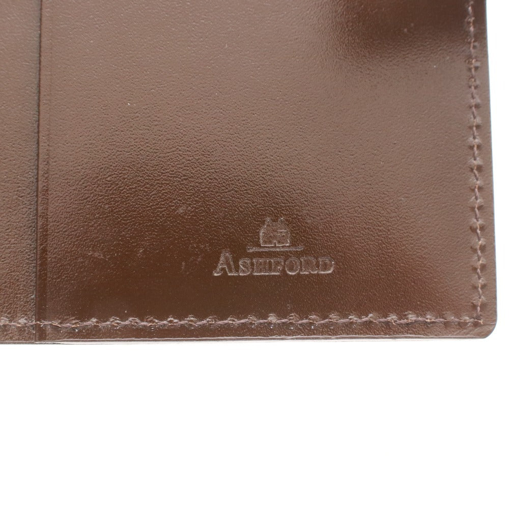 ■ アシュフォード ASHFORD システム手帳 ネオフィナード M5 レザー レディース ベージュ