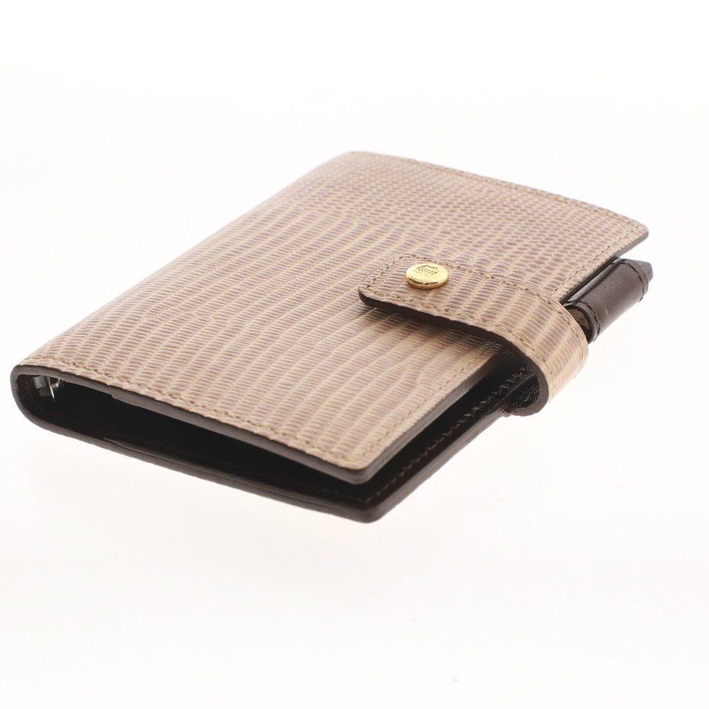 ■ アシュフォード ASHFORD システム手帳 ネオフィナード M5 レザー レディース ベージュ