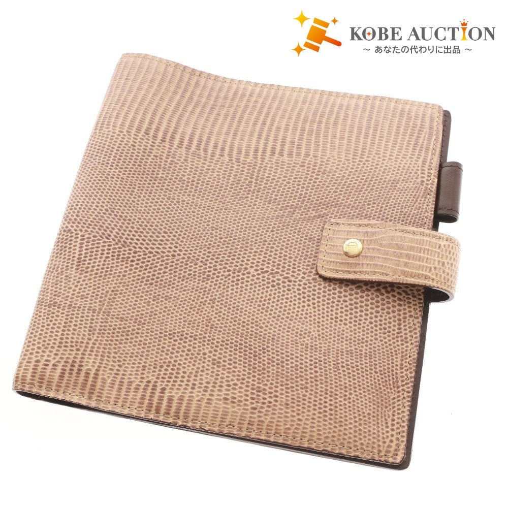 ■ アシュフォード ASHFORD システム手帳 ネオフィナード HB×WA5 レザー レディース ベージュ