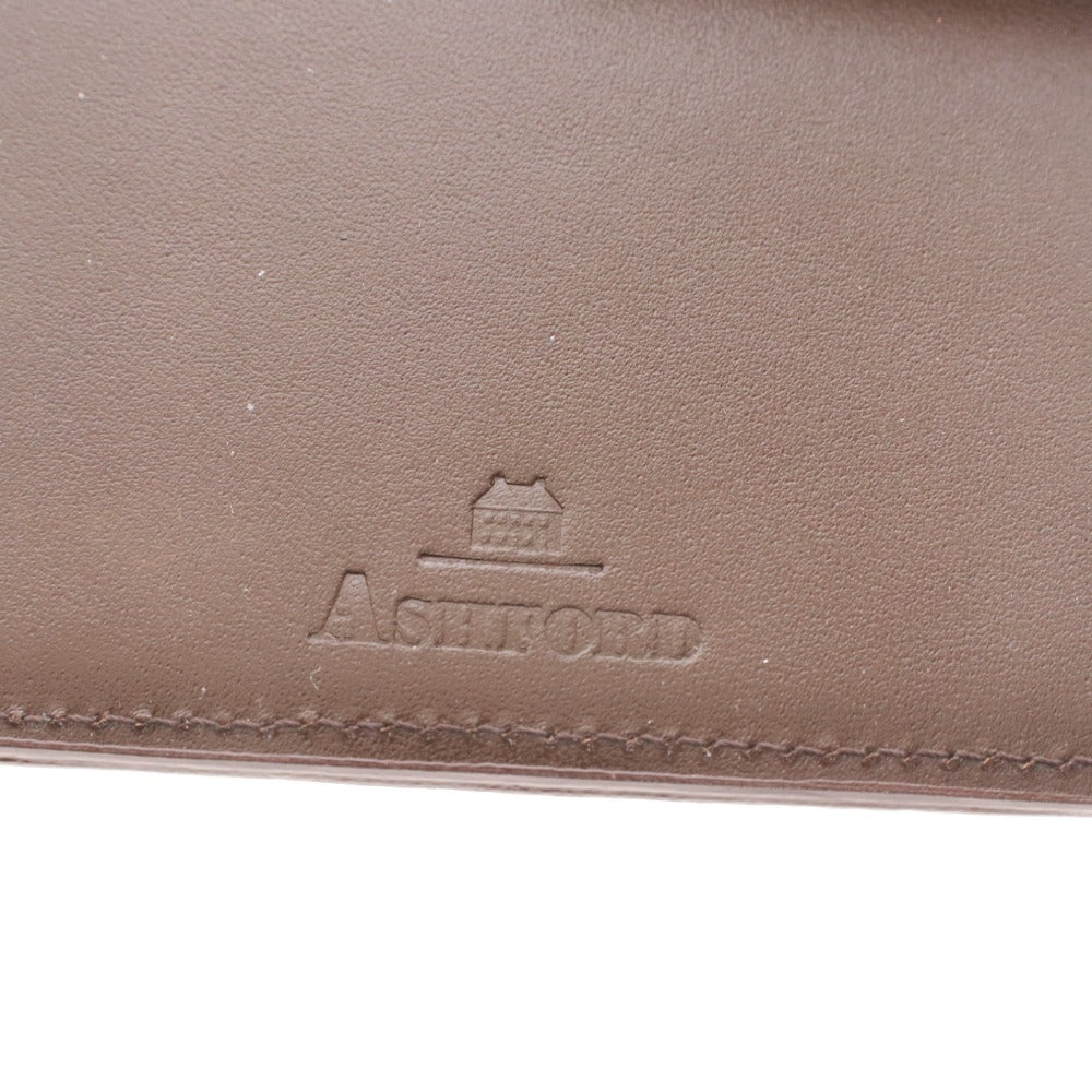 ■ アシュフォード ASHFORD システム手帳 ネオフィナード HB×WA5 レザー レディース ベージュ