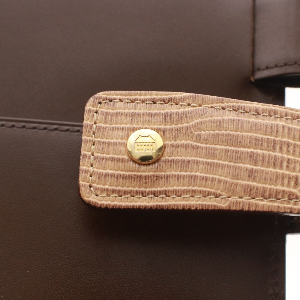 ■ アシュフォード ASHFORD システム手帳 ネオフィナード HB×WA5 レザー レディース ベージュ