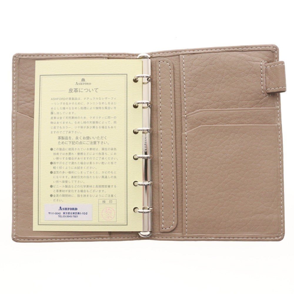 Ashford Sylph M6 Organizer 1224-061, Taupe, Beige, Women's, Box Included, Unused